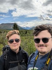 Alex and Tyler at Denali National Park